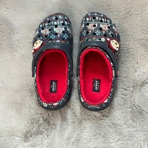 Christmas Disney crocs
